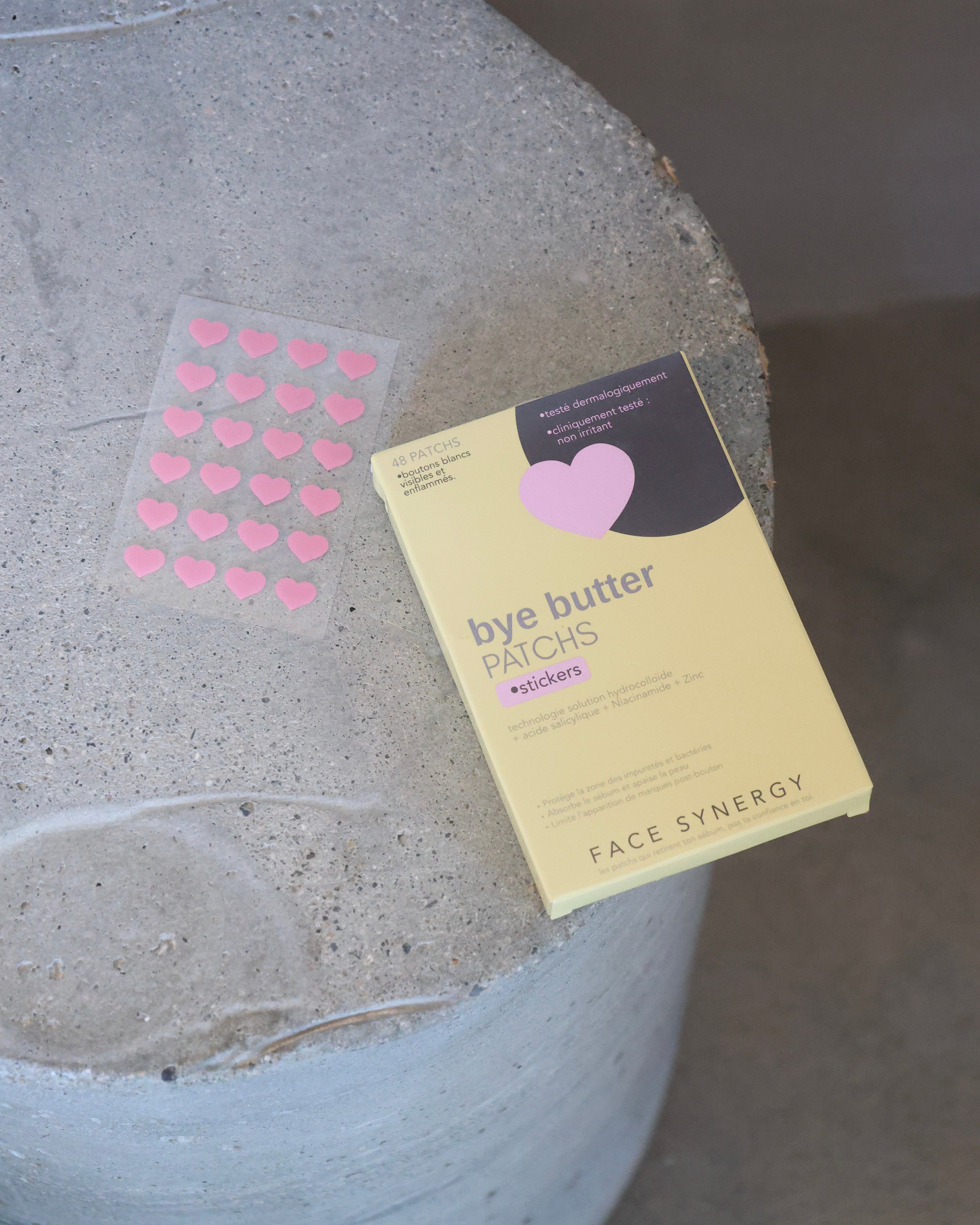 Bye Butter Patchs | 48 patchs cœurs