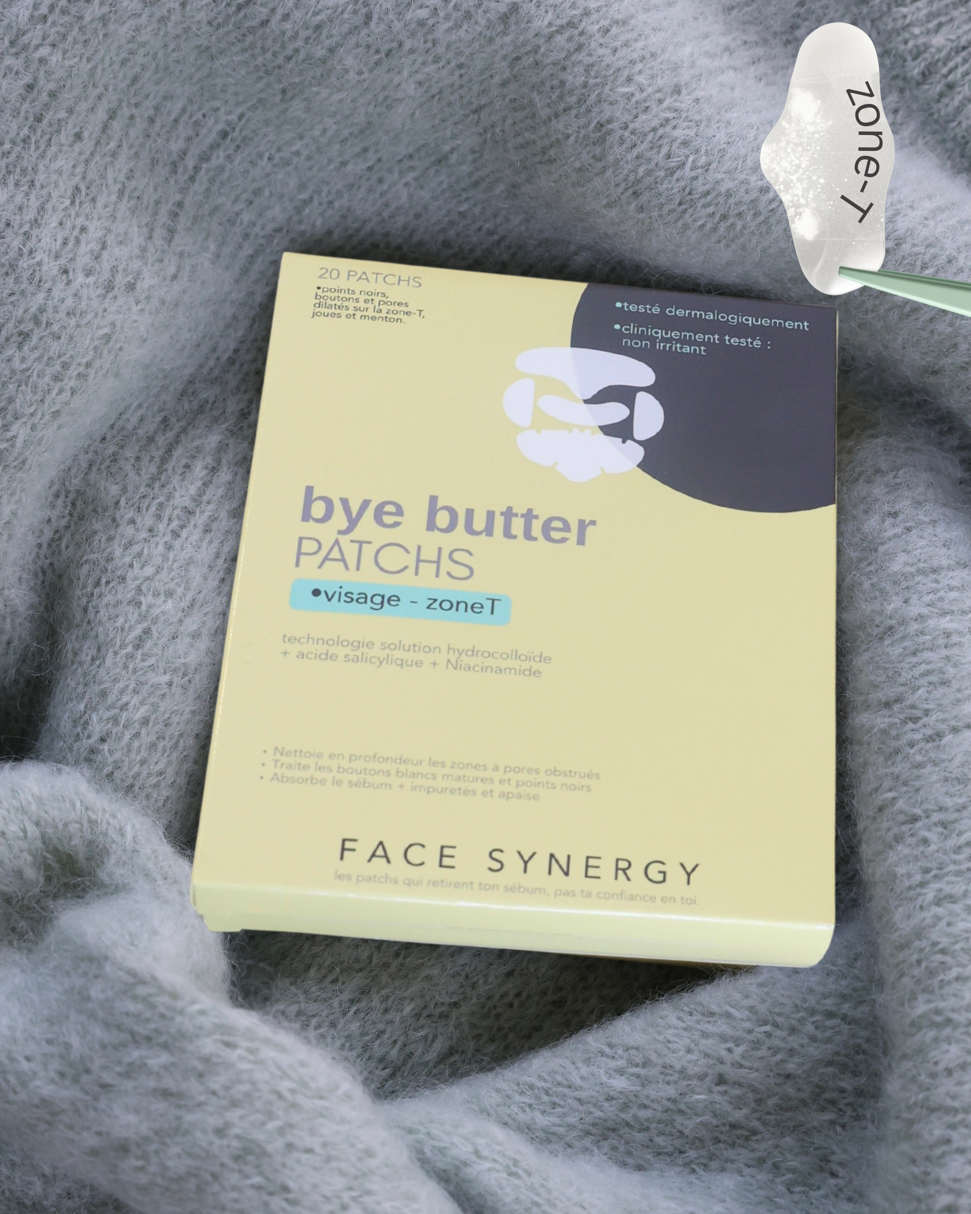 2+1 OFFERT | Patchs "nez + menton + front" (x20)