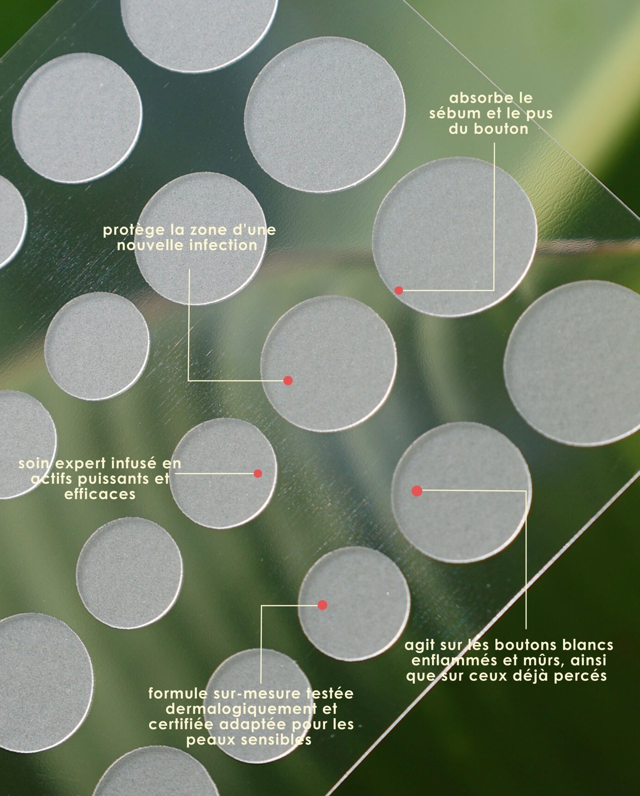 Bye butter patchs | 72 patchs invisibles