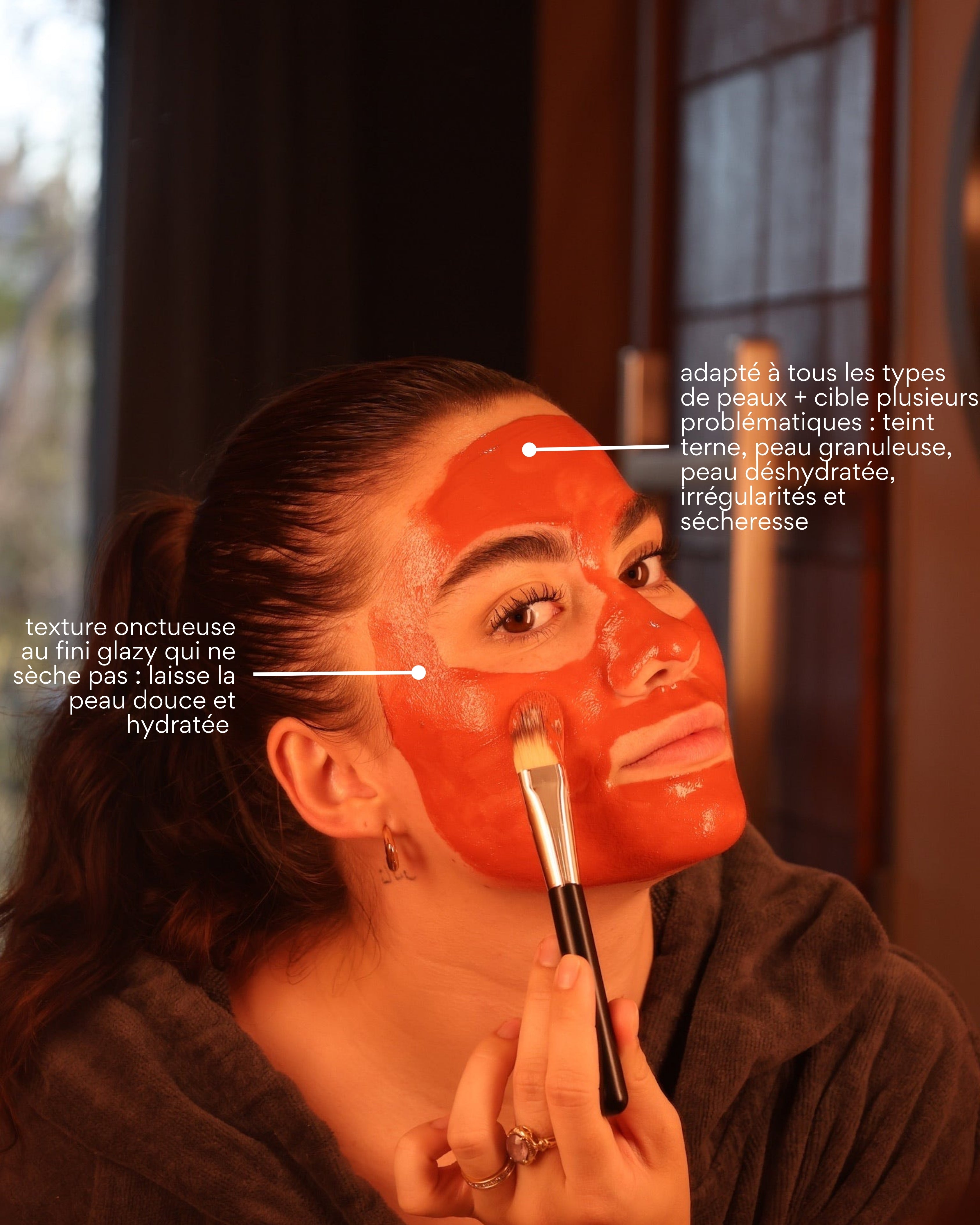 Glazing Mask - Peeling Lissant (Papaye & Hibiscus)