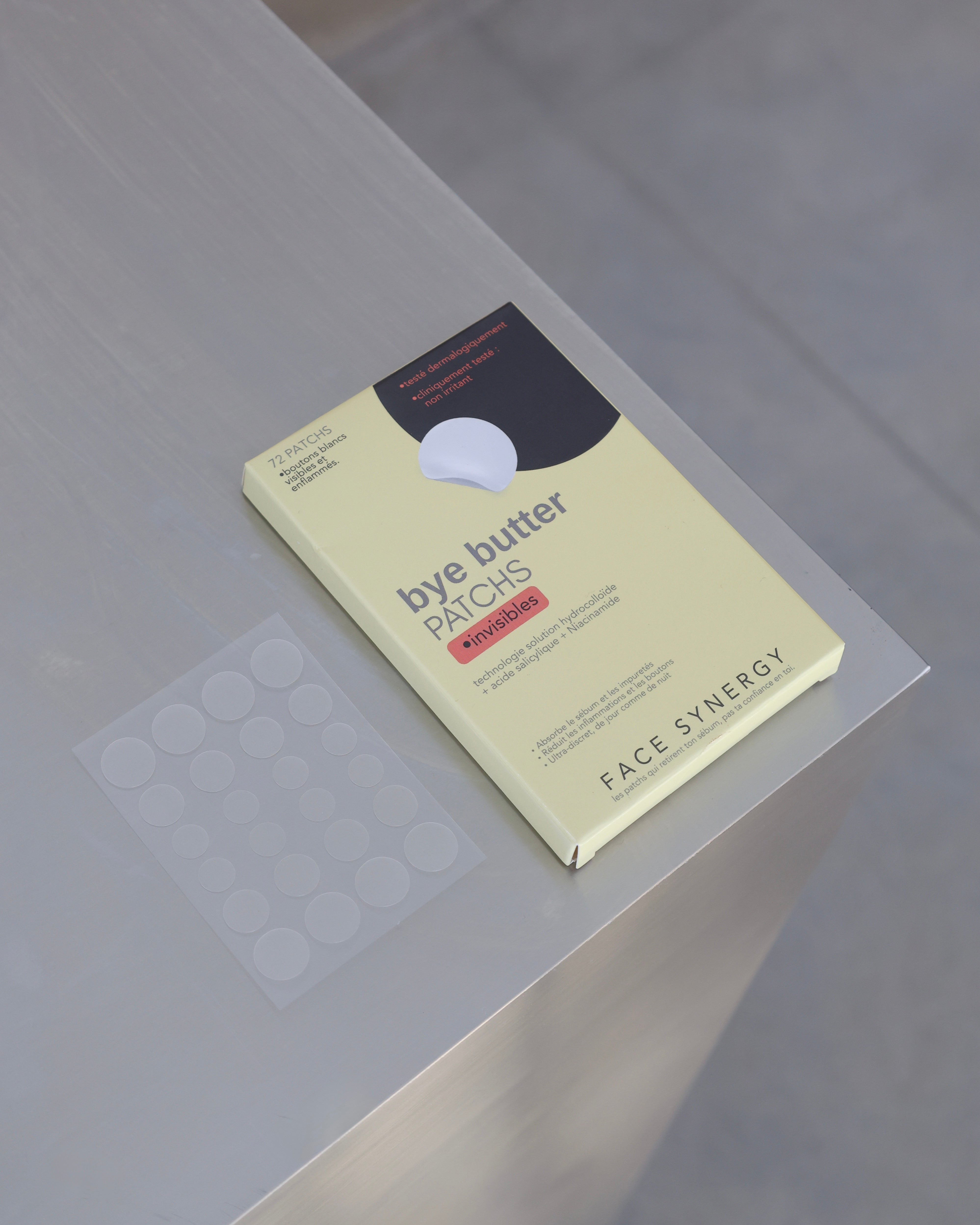 Bye butter patchs | 72 patchs invisibles