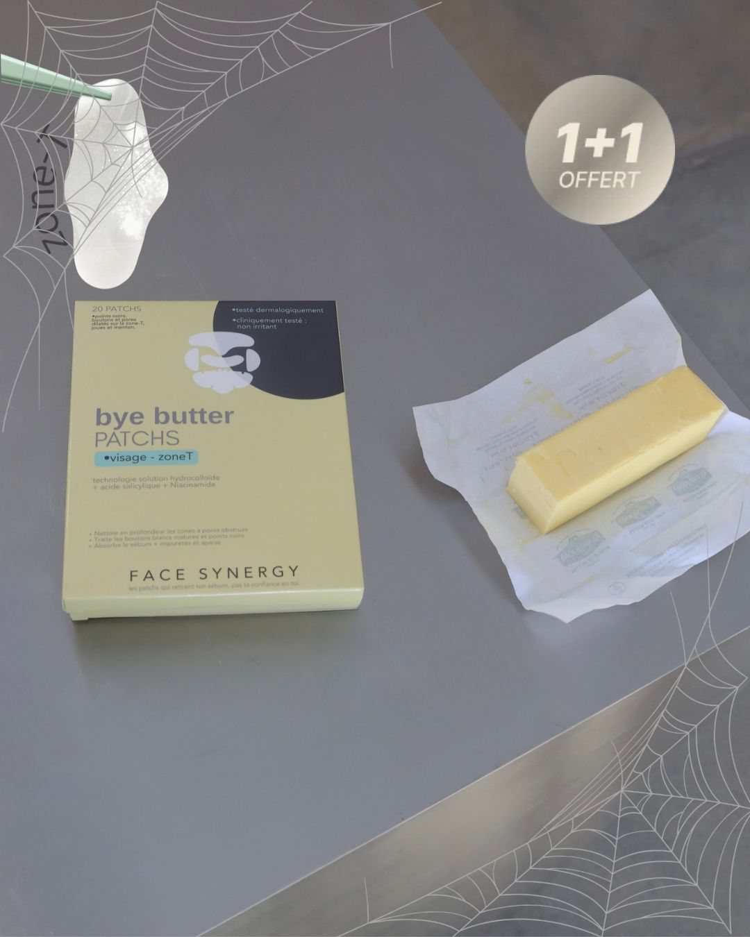 Patchs "nez + menton + front" (x20)